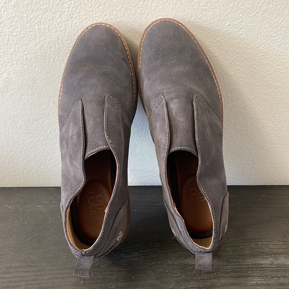 Women’s Franco Sarto loafers size 7.5 grey - Picture 3 of 8
